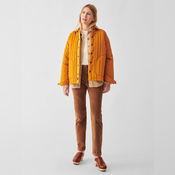 Faherty Atmosphere Brook Jacket In Amber - Picture 6 of 6